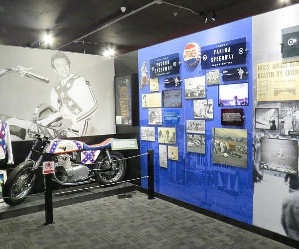 Evel Knievel Motorcycle Exhibit In Las Vegas