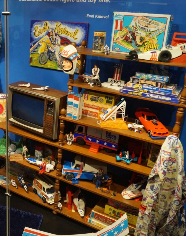 Collection of Evel Knievel's History and Memorabilia