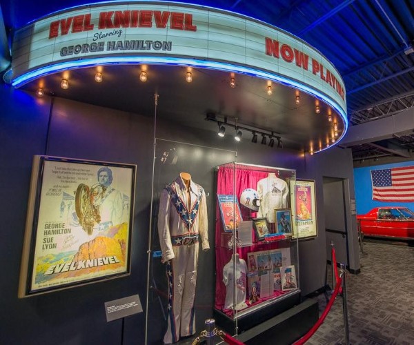 Iconic Memorabilia Display in Evel Knievel Museum