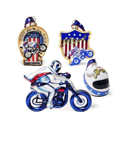 Evel Knievel Motorcycle Ornament Collection